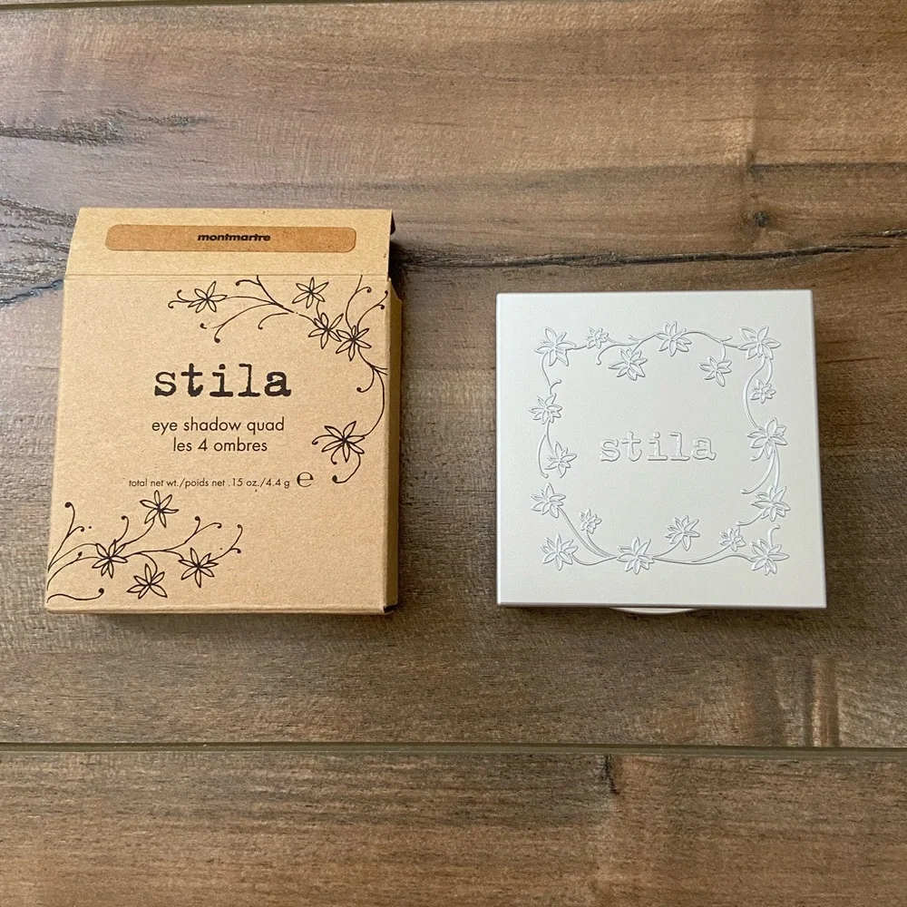 New in Box Stila Eyeshadow Quad in Montmartre Discontinued .15 oz.